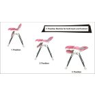 Mama Kiddies ProComfort NewLine scaun de masă multifuncțional, roz cu model îngeraș + Cadou