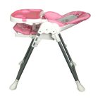 Mama Kiddies ProComfort NewLine scaun de masă multifuncțional, roz cu model îngeraș + Cadou