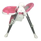 Mama Kiddies ProComfort NewLine scaun de masă multifuncțional, roz cu model îngeraș + Cadou