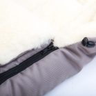 Prémium barna hálózsák vízálló külsővel gyapjú belsővel