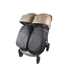   Sac de picioare pentru cărucior  gemeni Mama Kiddies TWIN JAM (2 buc)