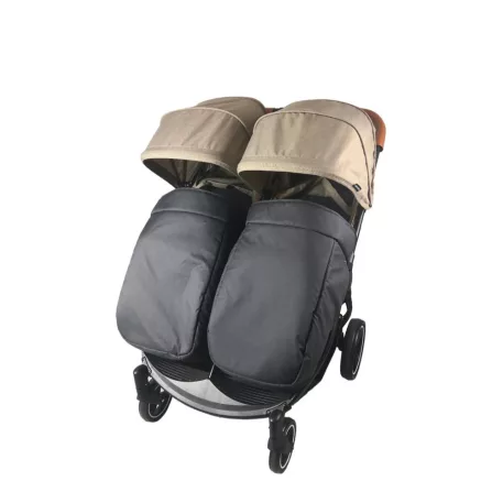 Sac de picioare pentru cărucior  gemeni Mama Kiddies TWIN JAM (2 buc)