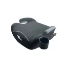 Mama Kiddies Smart i-Size înălțător auto 125 - 150 cm + suport pentru pahare cadou – culoare neagră
