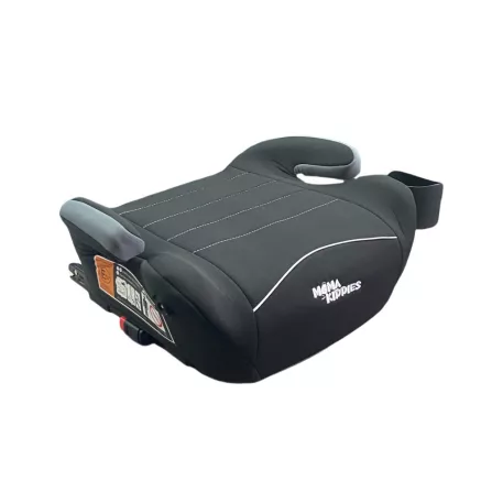 Mama Kiddies Smart i-Size înălțător auto 125 - 150 cm + suport pentru pahare cadou – culoare neagră