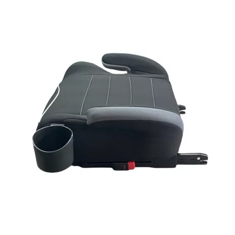 Mama Kiddies Smart i-Size înălțător auto 125 - 150 cm + suport pentru pahare cadou – culoare neagră