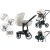 Mama Kiddies Icon 3 în 1 cărucior multifuncțional cu accesorii, culoare bej + CADOU