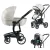 Mama Kiddies® Icon 3 în 1 cărucior multifuncțional cu accesorii, culoare bej + CADOU