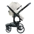Cărucior sport Mama Kiddies Icon cu copertină reglabilă, culoare bej.