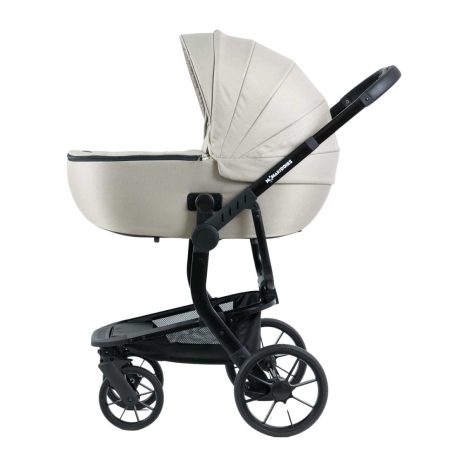 Mama Kiddies Icon 3 în 1 cărucior multifuncțional cu accesorii, culoare bej + CADOU