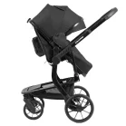Mama Kiddies Icon 3în1 cărucior multifuncțional cu accesorii în culoarea neagră + Cadou