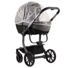 Mama Kiddies Icon 3în1 cărucior multifuncțional cu accesorii, culoare gri + Cadou