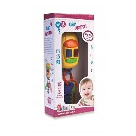 BamBam Készségfejlesztő játék - zenélő autós kulcstartó