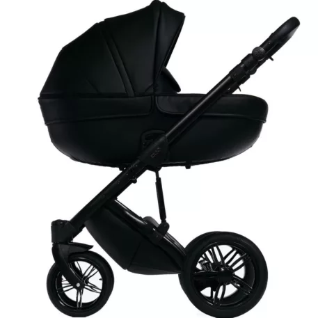 Cărucior Mama Kiddies Max 500 negru cu landou.