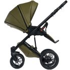 Mama Kiddies Max 500 3 în 1 cărucior multifuncțional culoare olive cu accesorii + Cadou