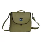 Cărucior Mama Kiddies Max 500, culoare olive, cu geantă pentru scutece.