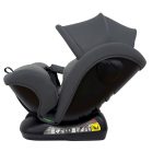 Scaun auto Mama Kiddies Nova Luxe i-Size, fixare cu centura de siguranță – culoare gri deschis (40–150 cm) + CADOU pernă de călătorie