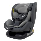 Scaun auto Mama Kiddies Nova Luxe i-Size, fixare cu centura de siguranță – culoare gri deschis (40–150 cm) + CADOU pernă de călătorie