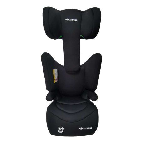 Mama Kiddies i-Fix Grand scaun auto de siguranță 2 în 1 (100–150 cm) în culoare neagră
