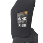 Mama Kiddies i-Fix Grand scaun auto de siguranță 2 în 1 (100–150 cm) în culoare neagră