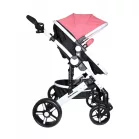 Mama Kiddies Venus 3az1-ben multifunkciós babakocsi kiegészítőkkel pink színben + Ajándék
