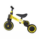 Tricicletă transformabilă în bicicletă de alergat Mama Kiddies Ethan MultiTrike 2 în 1, culoare galbenă