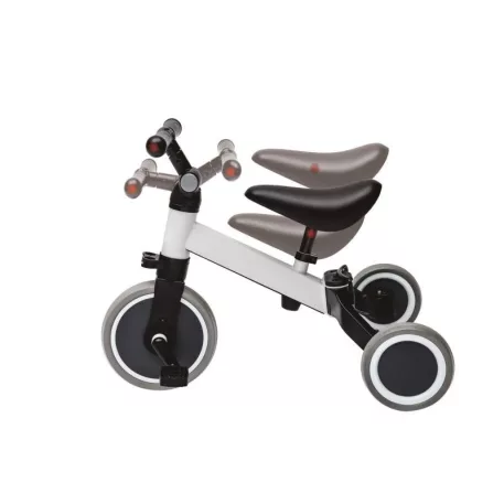 Tricicletă transformabilă în bicicletă de alergat Mama Kiddies Ethan MultiTrike 2 în 1, culoare galbenă