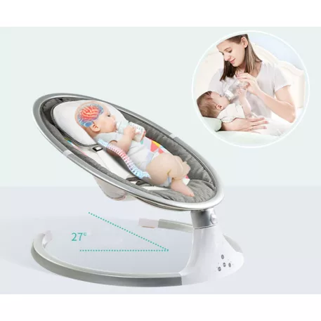 Mama Kiddies prémium elektromos hinta és pihenőszék távirányítóval + ajándék
