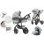 Mama Kiddies Evening Star Black Edition este un cărucior multifuncțional 3 în 1, în culoarea gri. Vine cu accesorii și un cadou inclus.