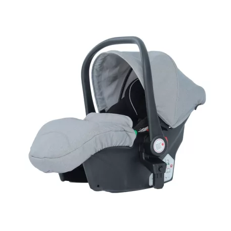 Scoică auto Mama Kiddies Evening Star Black Edition i-Size, culoare gri.