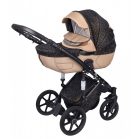 Mama Kiddies Prometheus Coffee Black 3az1-ben multifunkciós babakocsi kiegészítőkkel + Ajándék