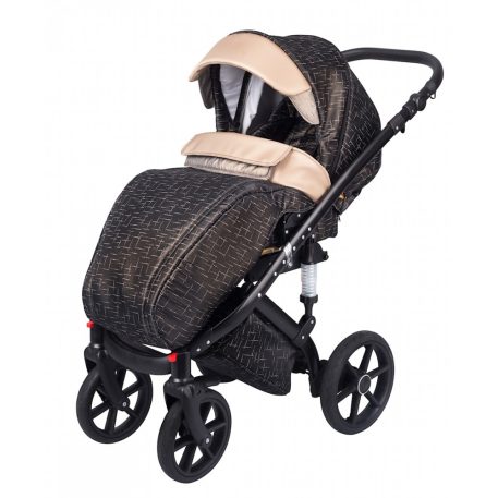 Mama Kiddies Prometheus Coffee Black 3az1-ben multifunkciós babakocsi kiegészítőkkel + Ajándék