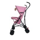 Smartly esernyőre csukható sport babakocsi pink színben