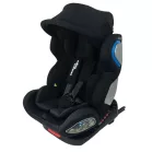 Scaun auto de siguranță Mama Kiddies Champion cu ISOFIX, rotativ 360° (0-36 kg) gri închis cu copertină cadou (certificat TUV)