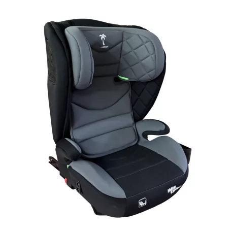 Scaun auto de siguranță Mama Kiddies® i-Fix Corsica (100–150 cm) gri deschis + Cadou