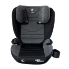 Scaun auto de siguranță Mama Kiddies i-Fix Corsica (100–150 cm) gri închis + Cadou