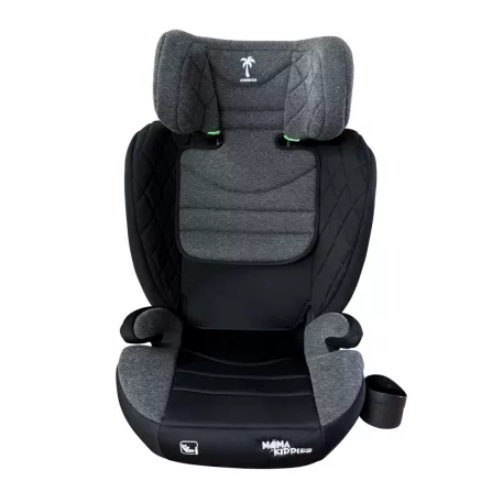 Scaun auto de siguranță Mama Kiddies i-Fix Corsica (100–150 cm) gri închis + Cadou