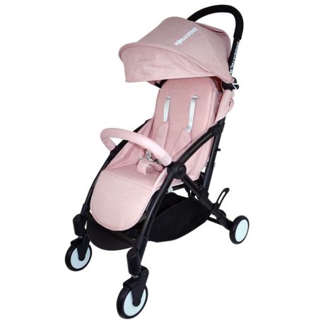 Mama Kiddies Go-Go Pink dönthető sport babakocsi ajándék cumisüvegtartóval