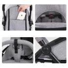 Mama Kiddies Go-Go Pink dönthető sport babakocsi ajándék cumisüvegtartóval