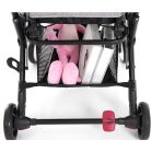 Mama Kiddies Go-Go Pink dönthető sport babakocsi ajándék cumisüvegtartóval