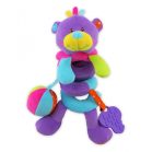 Macis lila spirál fejlesztő játék babakocsira / babahordozóra