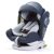 Scaun auto de siguranță Mama Kiddies Murphy cu ISOFIX, rotativ 360° (0-36 kg) culoare grey cu copertină cadou (certificat TUV)