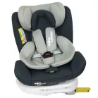 Scaun auto de siguranță Mama Kiddies Murphy cu ISOFIX, rotativ 360° (0-36 kg) culoare grey cu copertină cadou (certificat TUV)