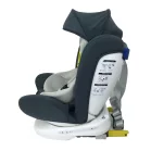 Scaun auto de siguranță Mama Kiddies Murphy cu ISOFIX, rotativ 360° (0-36 kg) culoare grey cu copertină cadou (certificat TUV)