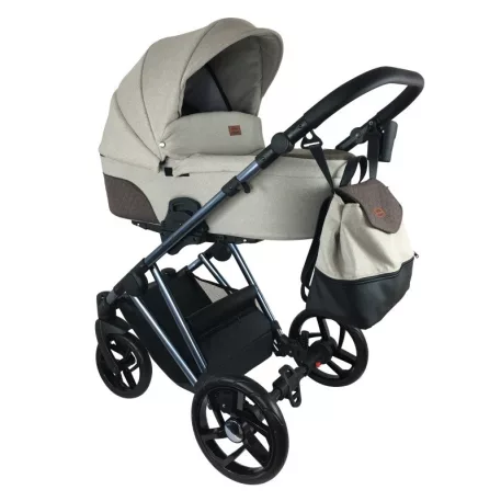 Mama Kiddies Earth Collection 3az1-ben multifunkciós babakocsi sahara sand színben + ajándékok