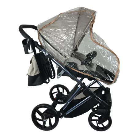 Mama Kiddies Earth Collection 3az1-ben multifunkciós babakocsi sahara sand színben + ajándékok