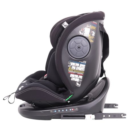 Scaun auto de siguranță ISOFIX 360° rotativ Mama Kiddies iSize Power GT2 (40-150 cm) în culoare albastră, cu cadou – parasolar