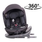 Scaun auto de siguranță ISOFIX 360° rotativ Mama Kiddies iSize Power GT2 (40-150 cm) în culoare albastră, cu cadou – parasolar
