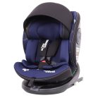 Scaun auto de siguranță ISOFIX 360° rotativ Mama Kiddies iSize Power GT2 (40-150 cm) în culoare albastră, cu cadou – parasolar
