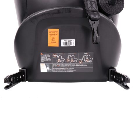 Scaun auto de siguranță ISOFIX 360° rotativ Mama Kiddies iSize Power GT2 (40-150 cm) în culoare gri, cu cadou – parasolar