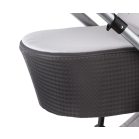 Mama Kiddies Prado Lux 3az1-ben multifunkciós babakocsi kiegészítőkkel Silver Line színben + Ajándék